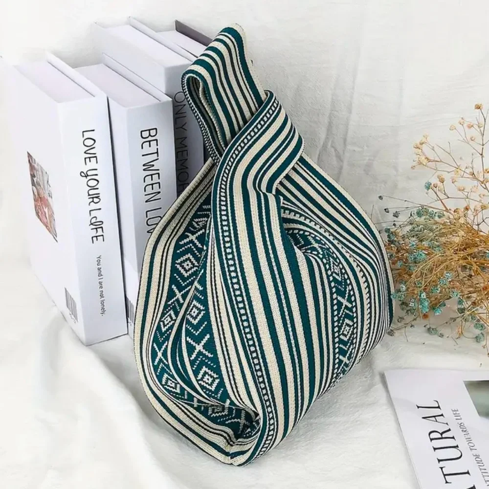 Heavyweight Knit Tote Handbag NWT - Picture 3 of 6